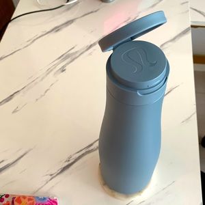 lululemon Chambray Hot Cold Water Bottle with Handle
